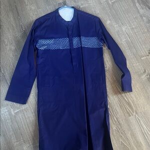 Navy Blue Men's Kurta